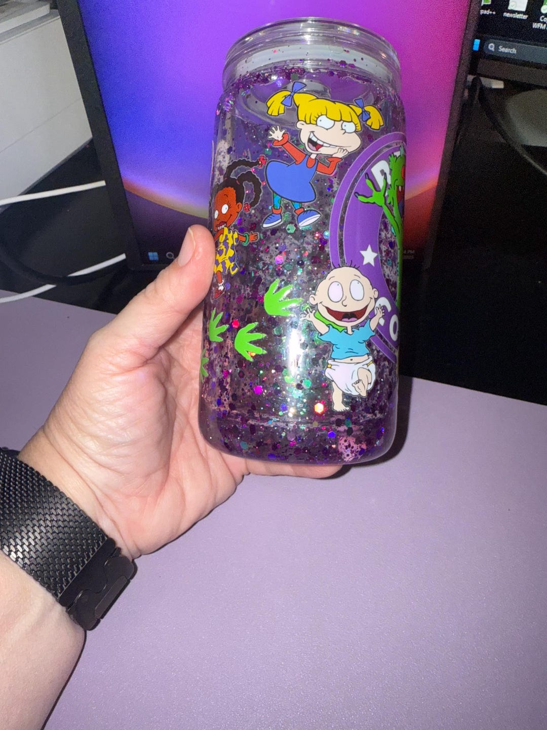 Starbucks Rugrats Rugrats Starbucks Snowglobe Tumbler - Etsy