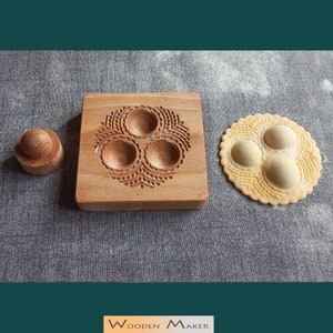 Ravioli GOURMET  Mod. "TRIPODE" Fallo Veloce e Semplice con Mix di ripieno! Ravioli 10x10 cm