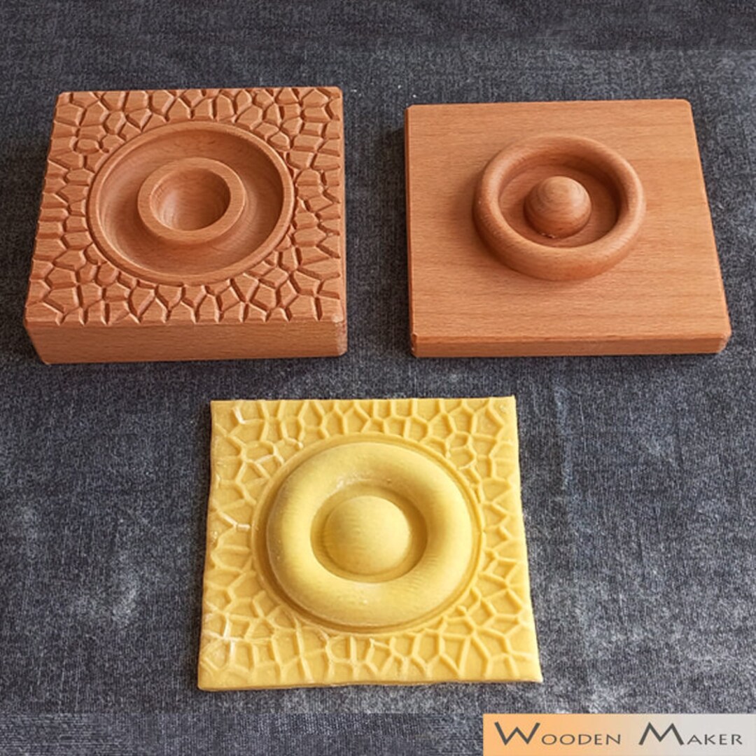 Ravioli Mold voronoi Do It Fast and Simple Mold and Counter Mold. 10x10