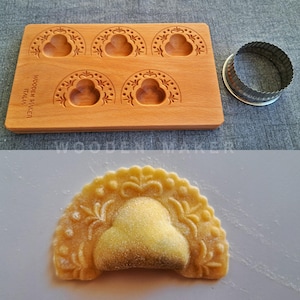 NEW !! AGNOLOTTI &quot;RINASCIMENTO&quot;. Molds + cutter to realize delicious agnolotti of fresh pasta. Do it Fast and Simple!