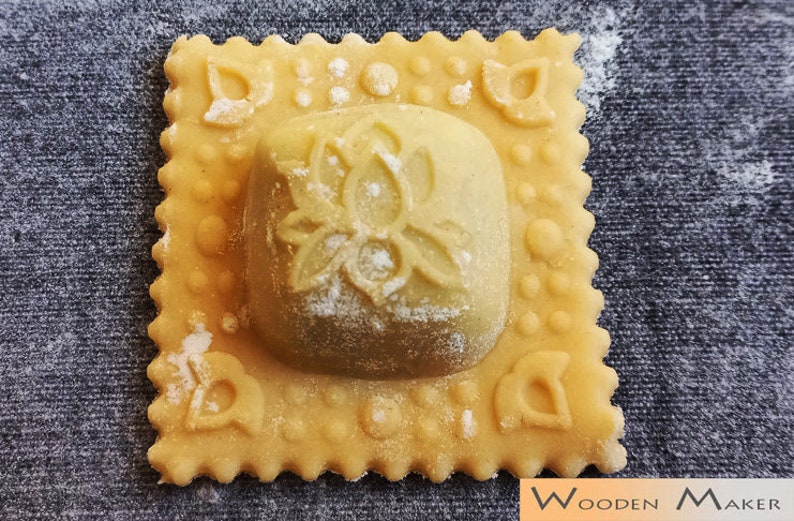 Flower Ravioli Lotus Flower Ravioli Mold With Pestle, 8 Cavities - Etsy