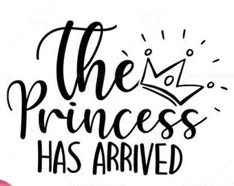 Download Princess Arrived Svg Etsy
