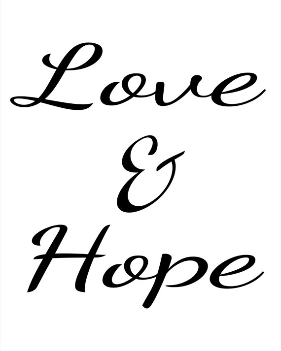 Love Print Love Sign Love Wall Art Love Poster Love - Etsy
