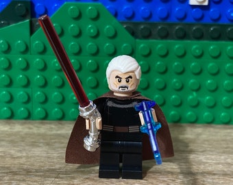 Lego Count Dooku Minifigures - Etsy