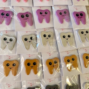 Tooth Magnets | Dental Magnets | Dental Accessory | Tooth Decor | Tooth | Magnets | Dental Gifts | Office Decor