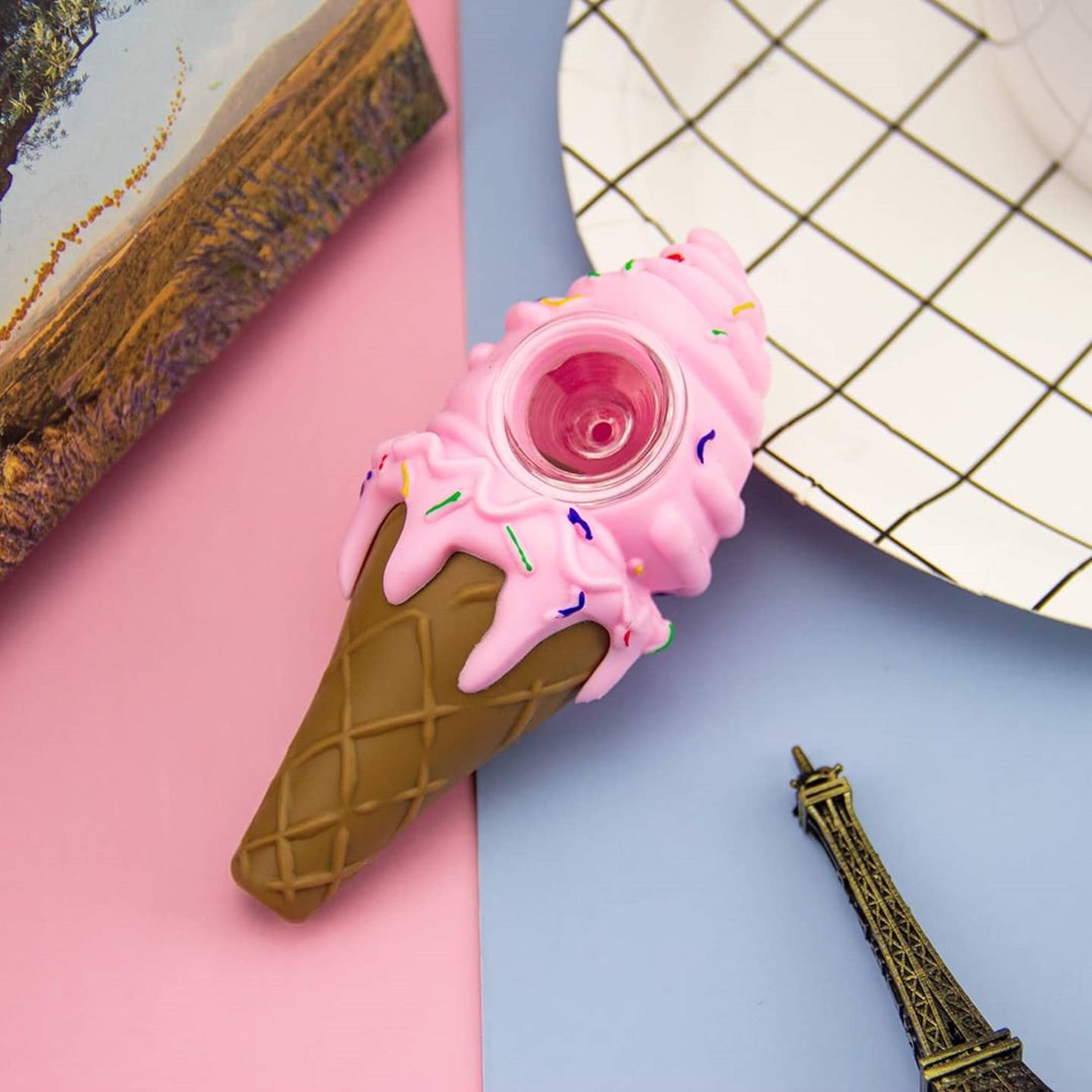 Sweet Silicone Ice Cream Cone Pipe Original Etsy