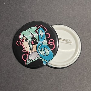Hatsune Miku button