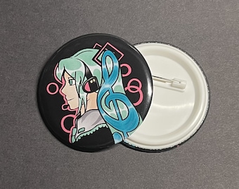 Hatsune Miku button