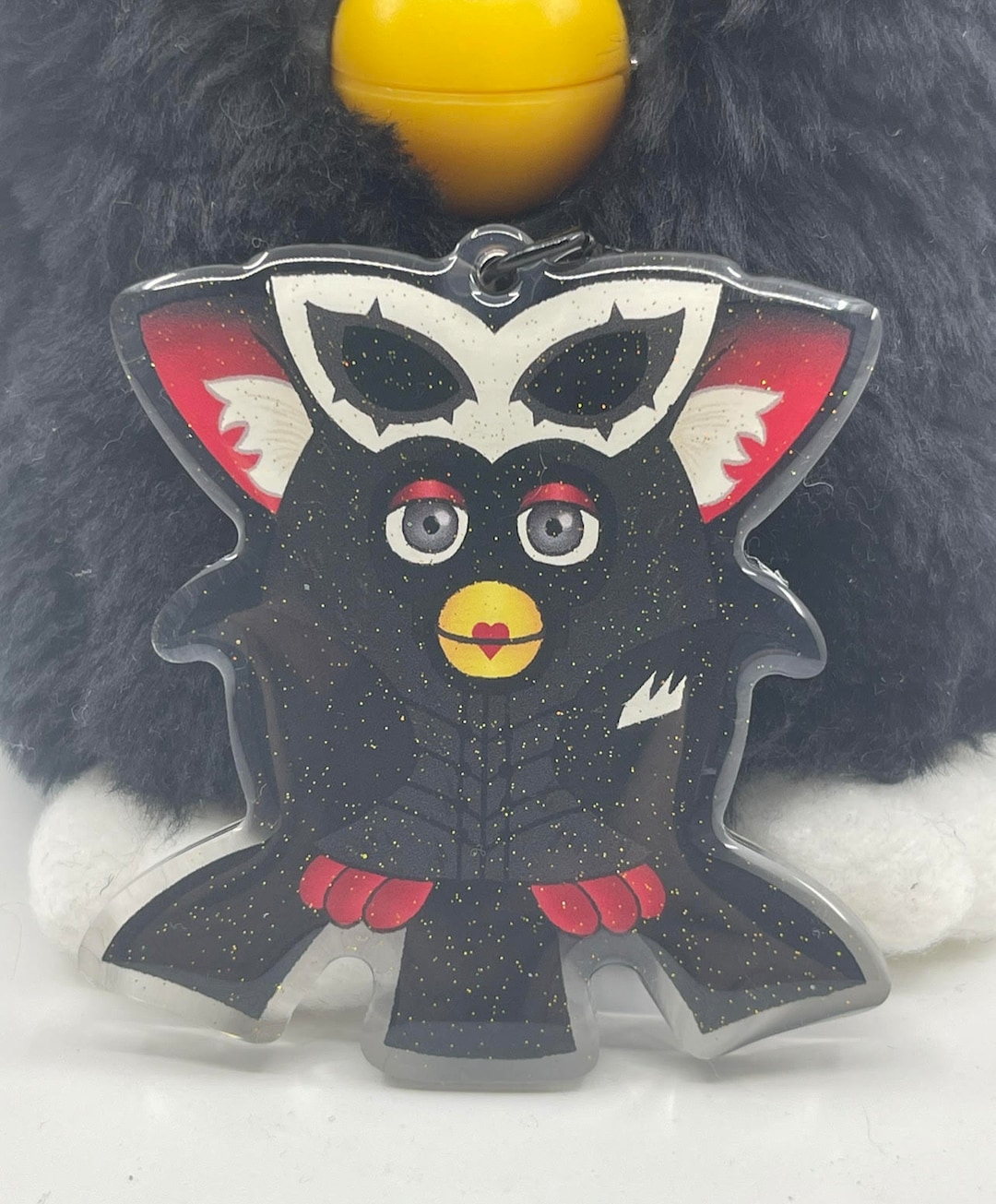 Persona 5 Joker Furby Keychain Etsy
