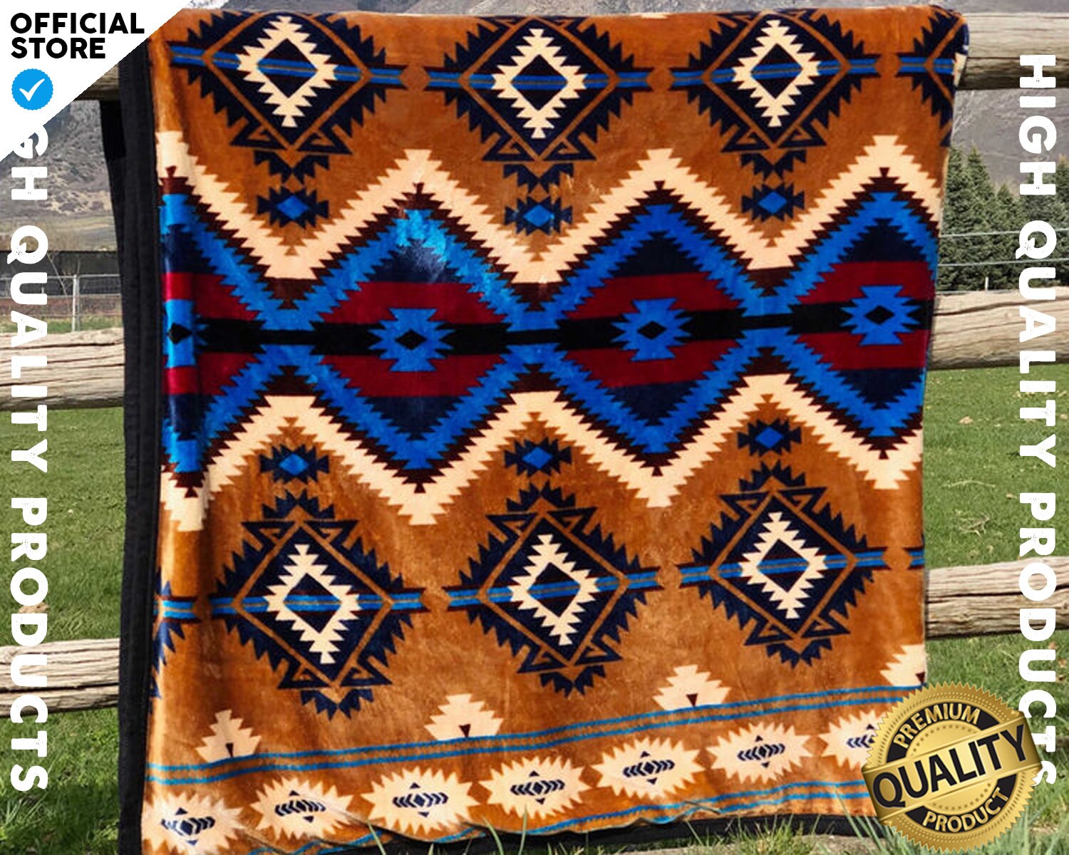 Vintage Pattern Blanket Hippie Blanket Blanket For Vintage Etsy