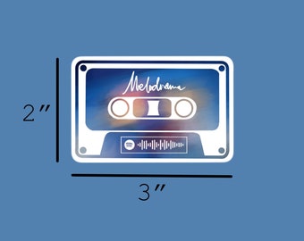 Taylor Swift Lover Spotify Code Cassette Tape Sticker 