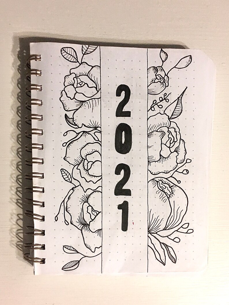 Premade Bullet Journal - Etsy