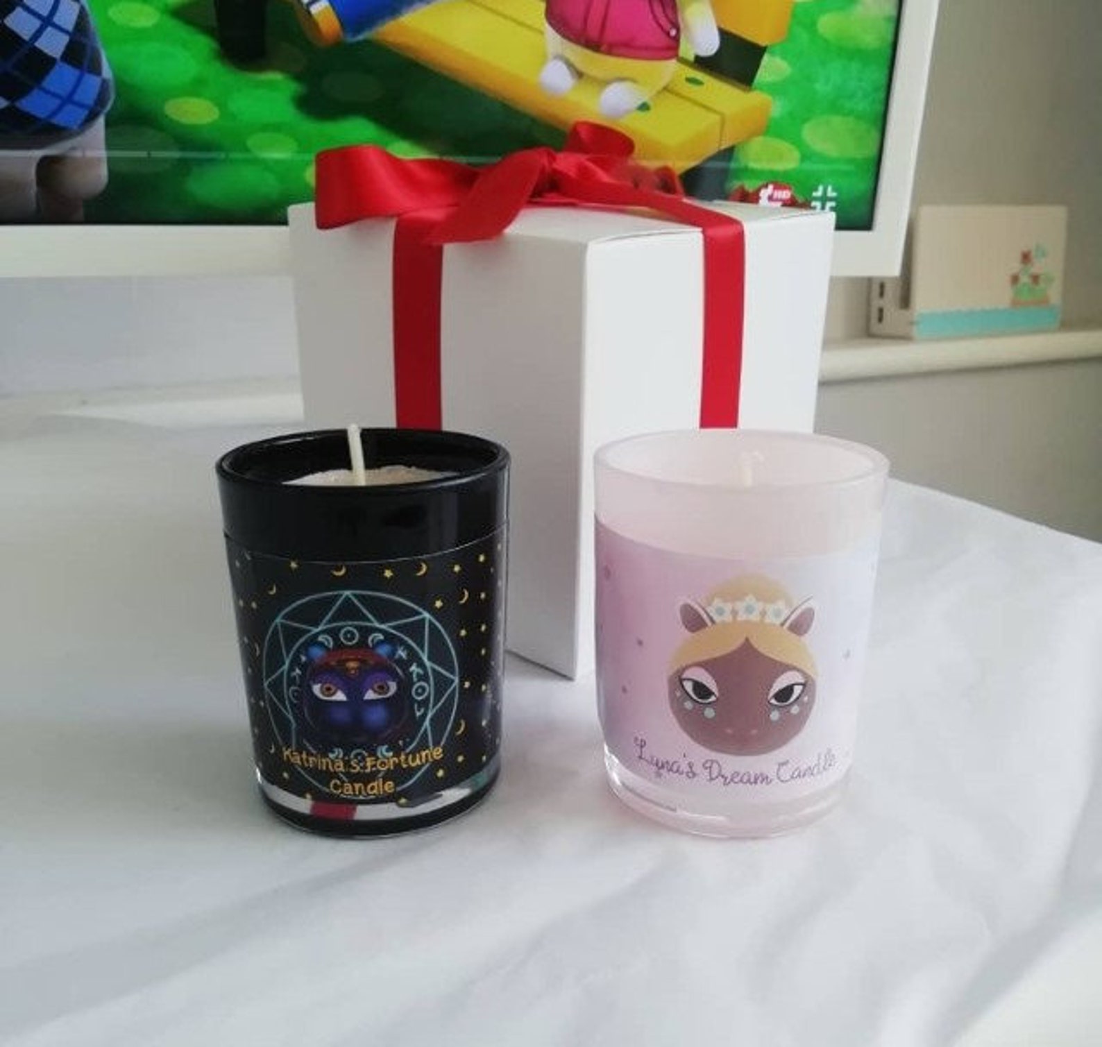 Animal Crossing New Horizons Candle Votive Gift Set Etsy
