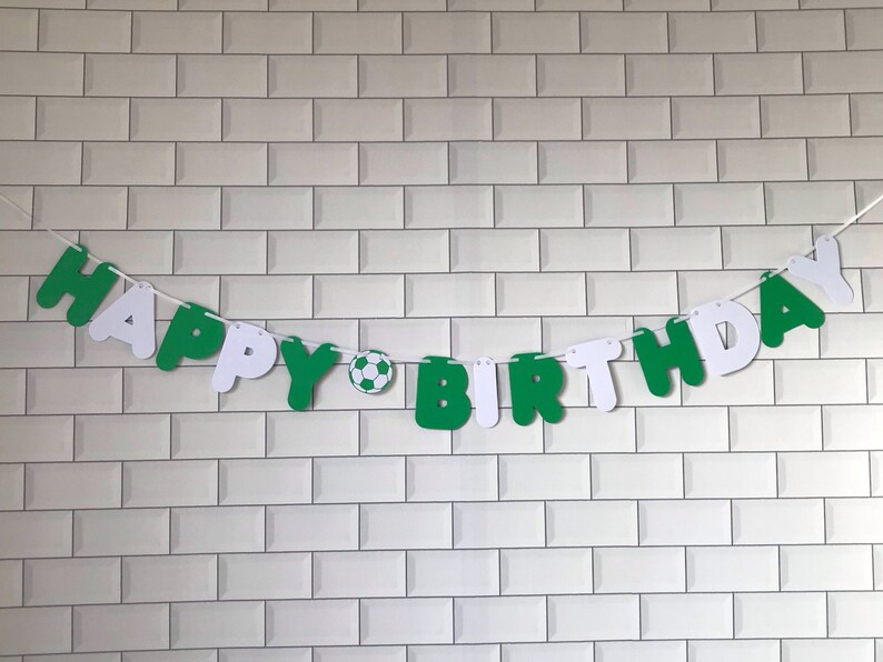 Glasgow Celtic Happy Birthday Banner Football Team Colours - Etsy UK