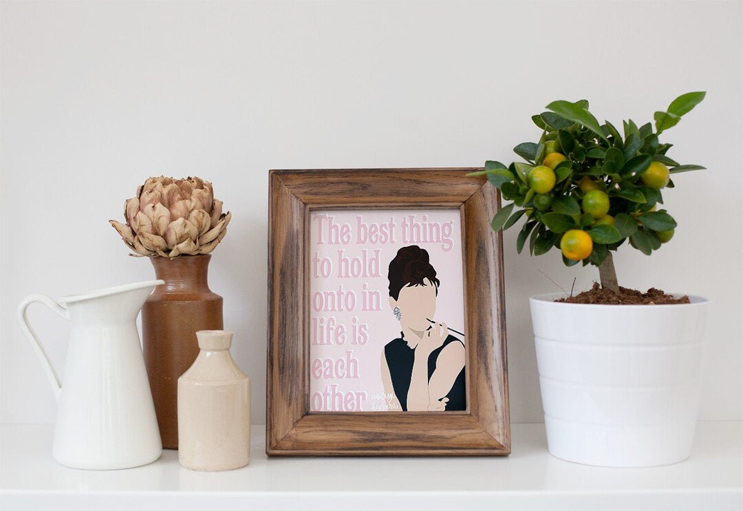 Audrey Hepburn Quote Wall Art DIGITAL DOWNLOAD Etsy UK