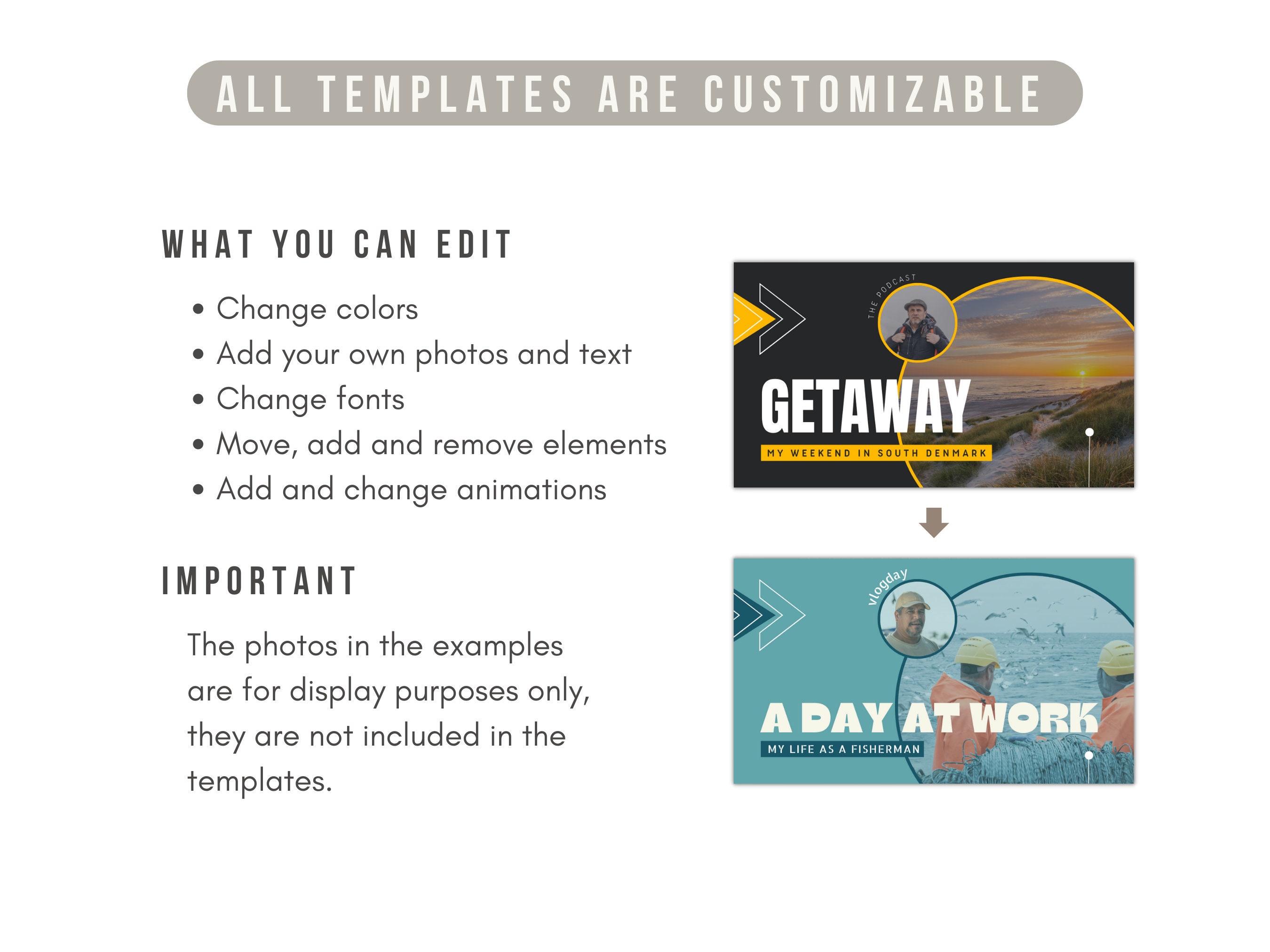 Youtube Branding Kit Youtube Banners Youtube Thumbnails - Etsy