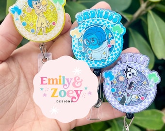 Emotions Badge Reel | Nurse Badge Reel | Teacher Badge Reel |Badge Reel |Glittered Badge Reel | Medical Badge Reel |Cute Badge Reel
