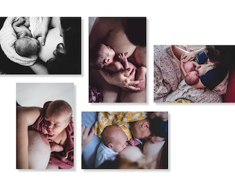 Postcard set | BREASTFEEDING I | 5 different motifs