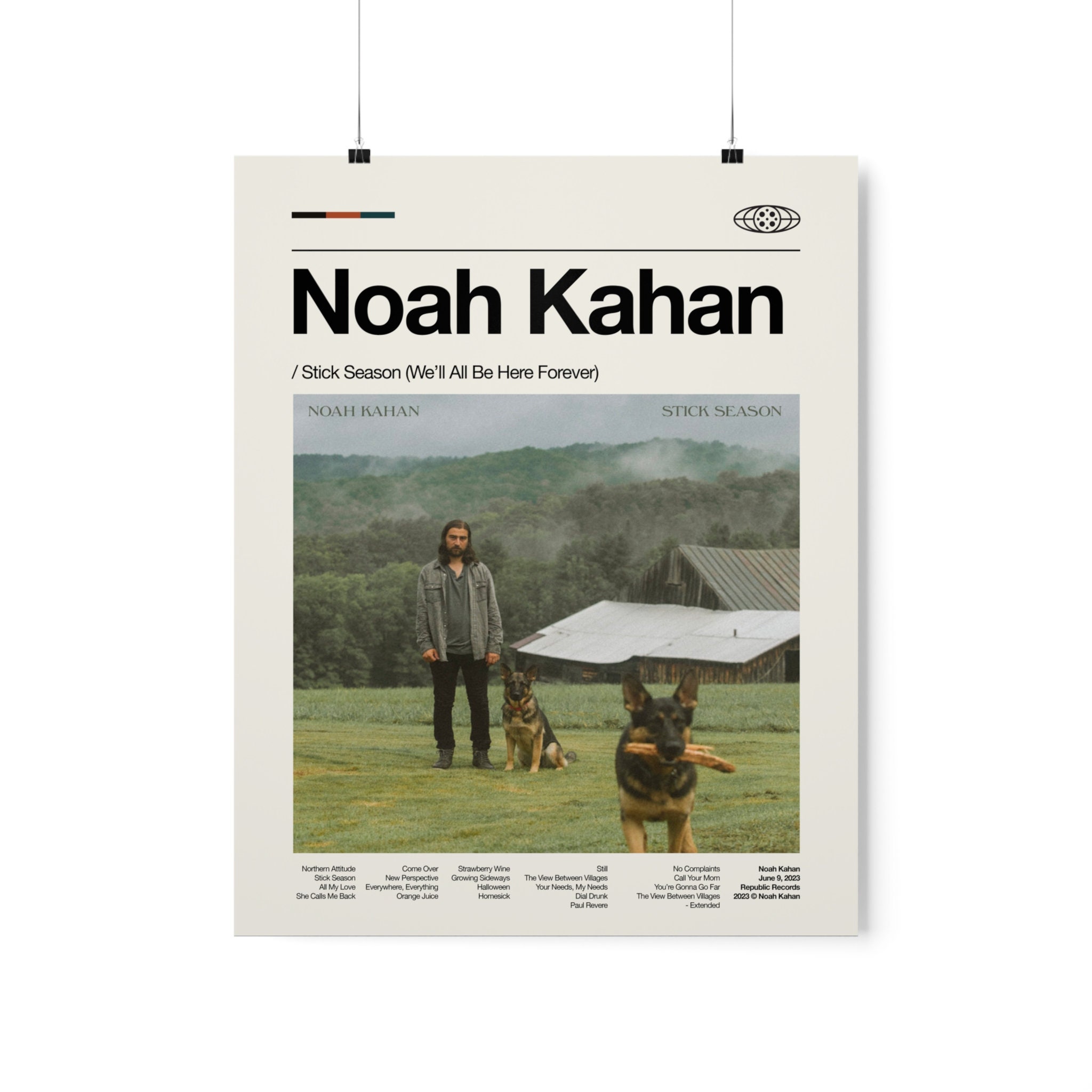 Noah Kahan - Everywhere Everything music box melody