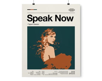 speak now (taylor's version) | poster | eras tour | swiftie | enchanted