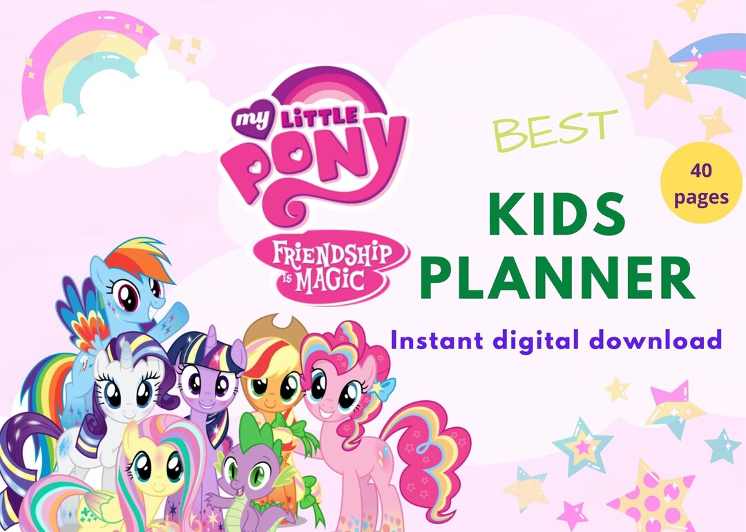 my-little-pony-friendship-is-magic-planner-for-girls-etsy