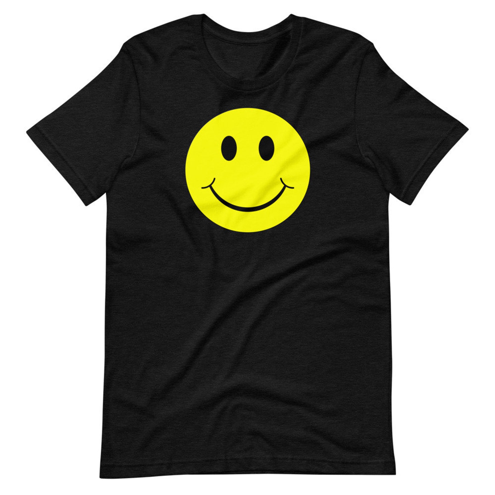 Smiley Face Classic Short-Sleeve Unisex T-Shirt | Etsy