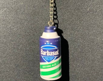Barbasol Shaving Cream Keychain