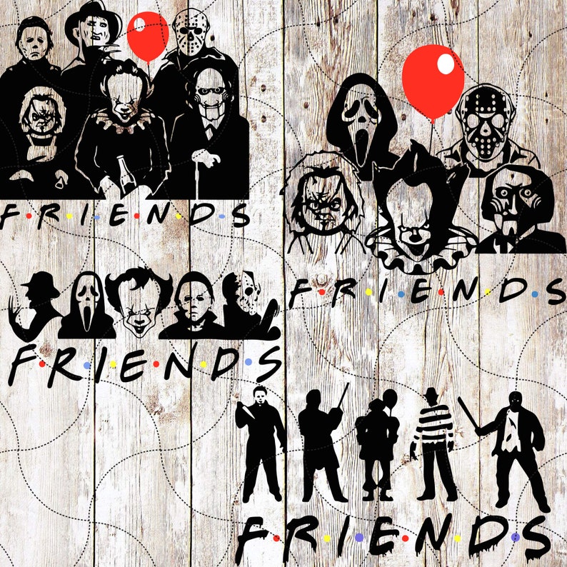 Download Famous svg Friends Halloween Svg Bundle Friends Horror Svg ...