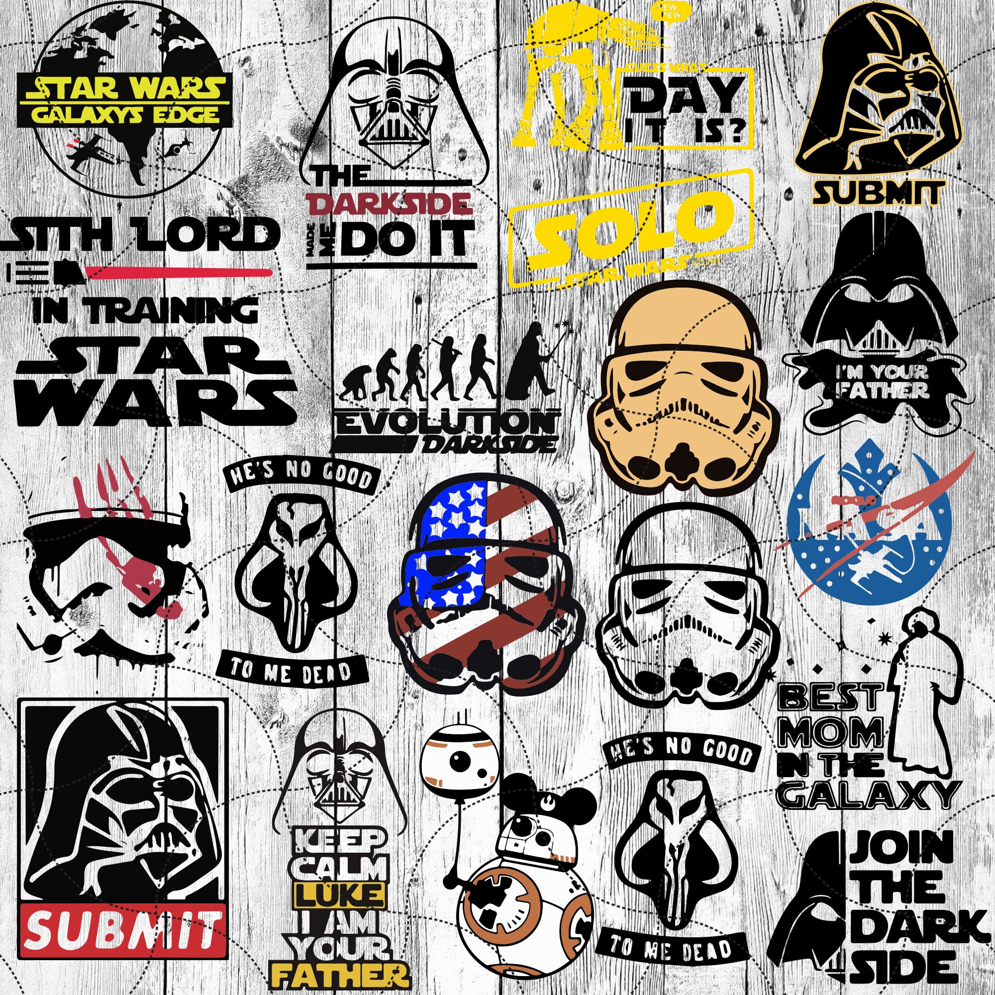 Free Free 216 Baby Yoda Svg Bundle SVG PNG EPS DXF File