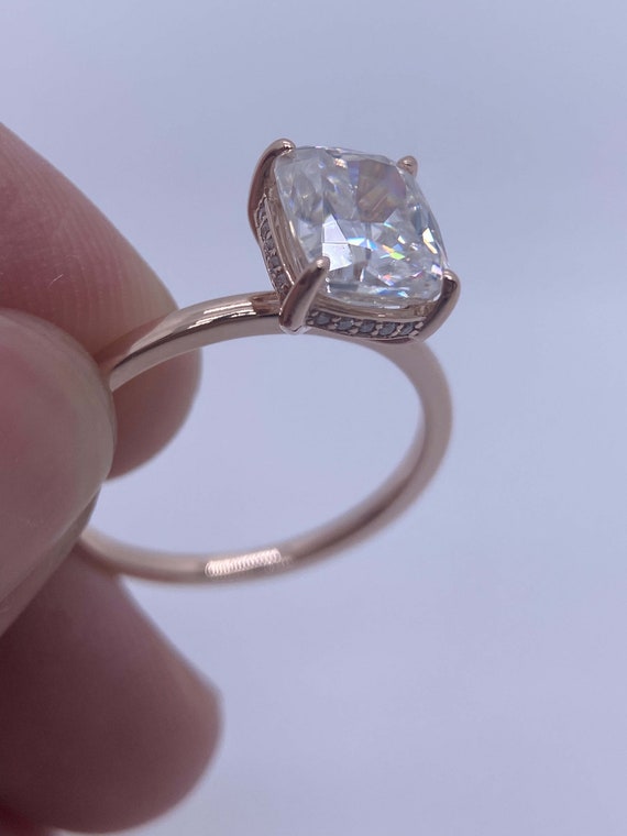 Crushed ice deals moissanite weddingbee