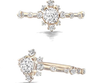 Kataoka Snowflake Snowflake Ring Meaning 14kt Fairy Salt And