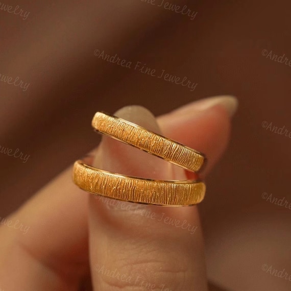 Buy Her King His Queen Couples Finger Ring Matching Couple Rings (gold)  Online In India At Discounted Prices