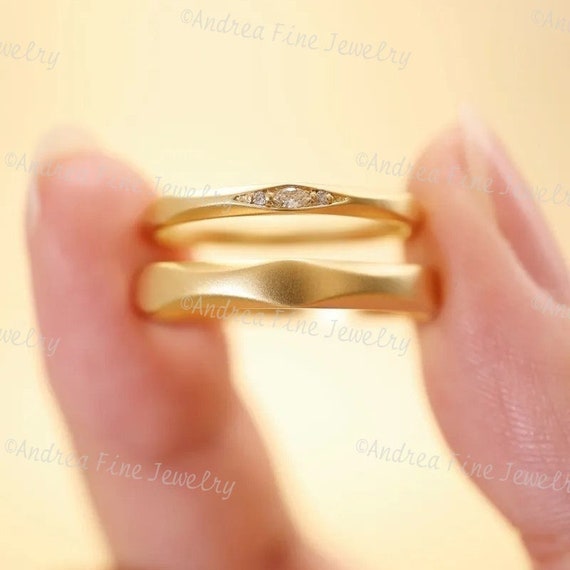 Infinity Couple Rings, Matching Couple Wedding Rings Set, Couple Wedding  Rings, CUSTOMIZE YOUR NAMES Wedding Bands,