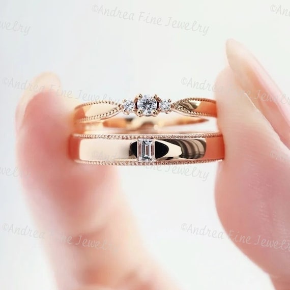 Korean Version Of The Simple And Elegant S925 Silver Couple Ring - Couple  Rings