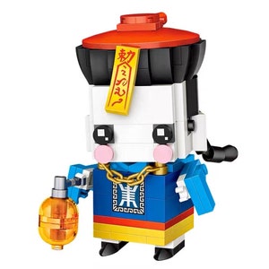 Chinese vampire bricks mini decor halloween bricks