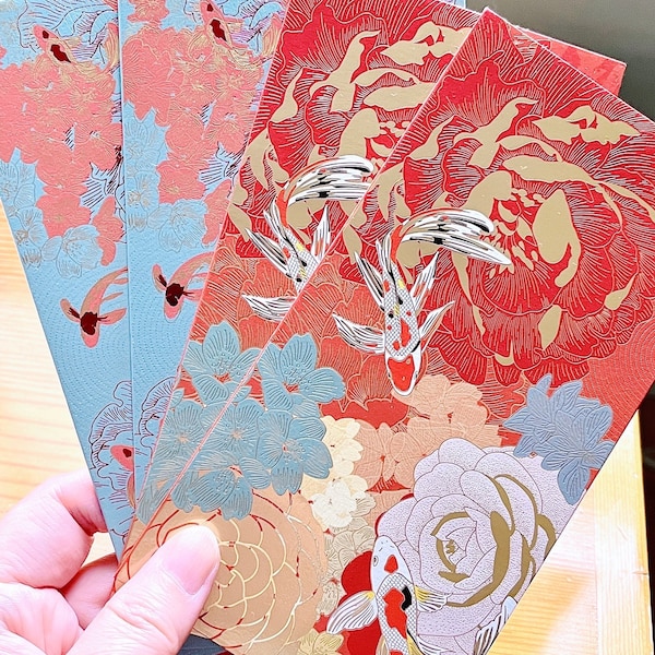 4/8 red packet Contemporary style red packet CNY tool Lucky money pocket Wedding tea ceremony
