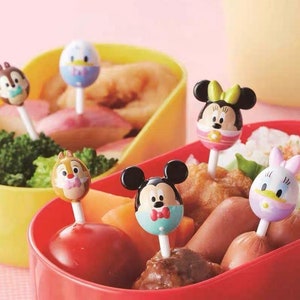 Japanese Bento Box Accessories Food Pick Cute Animal Fork 8 pcs fo