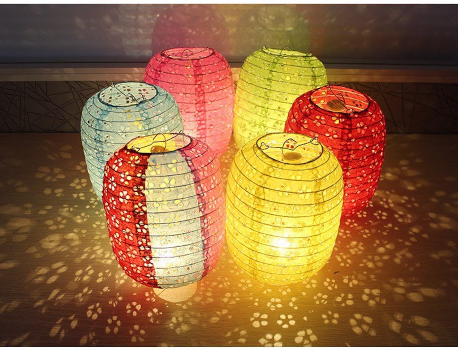 10 Chinese Lantern DIY Mid Autumn Festival Decor CNY Decor Etsy