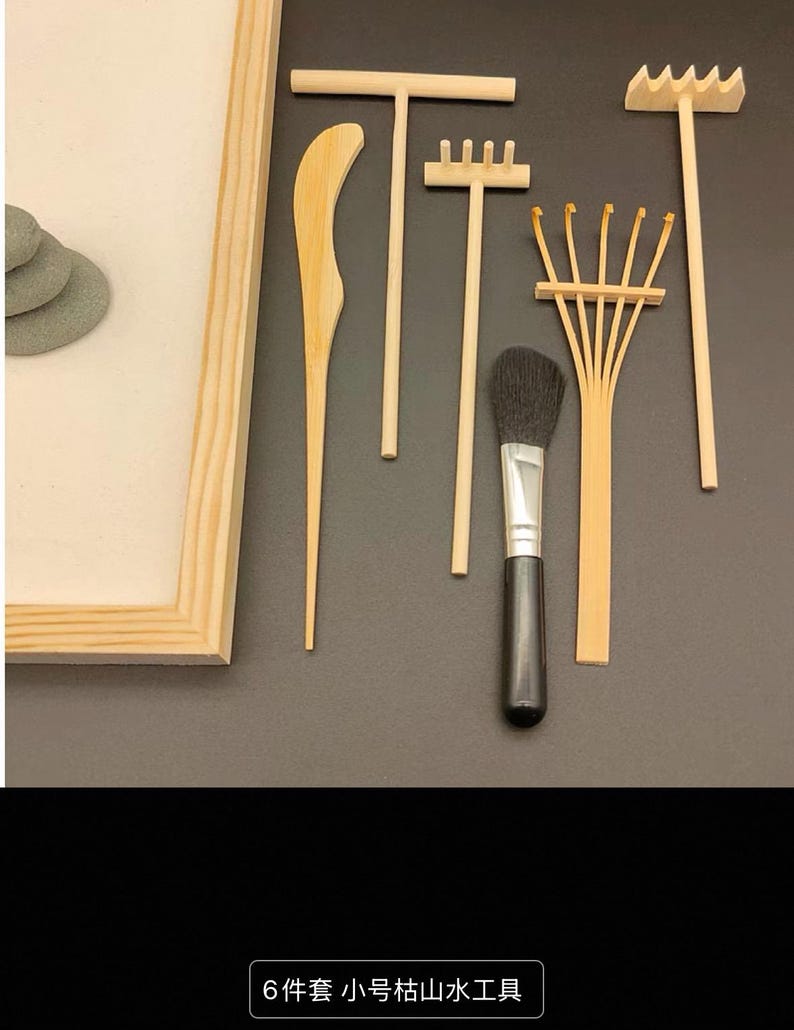 Toolszen Zen Garden Tool Small Rake Create Your Own Zen Garden Meditation Tool ...