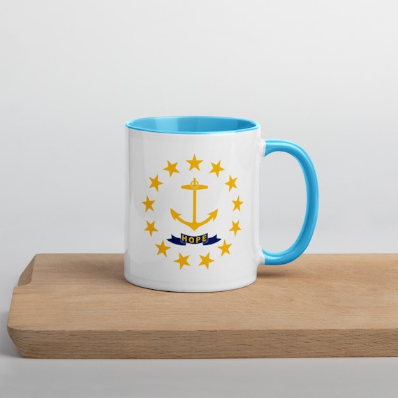 Rhode Island Mug with Color Inside