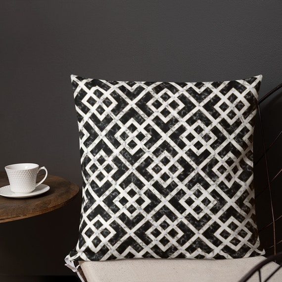 Marble Inlay Premium Pillow