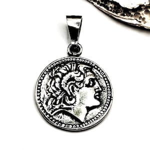 Alexander the Great Silver 925 Pendant