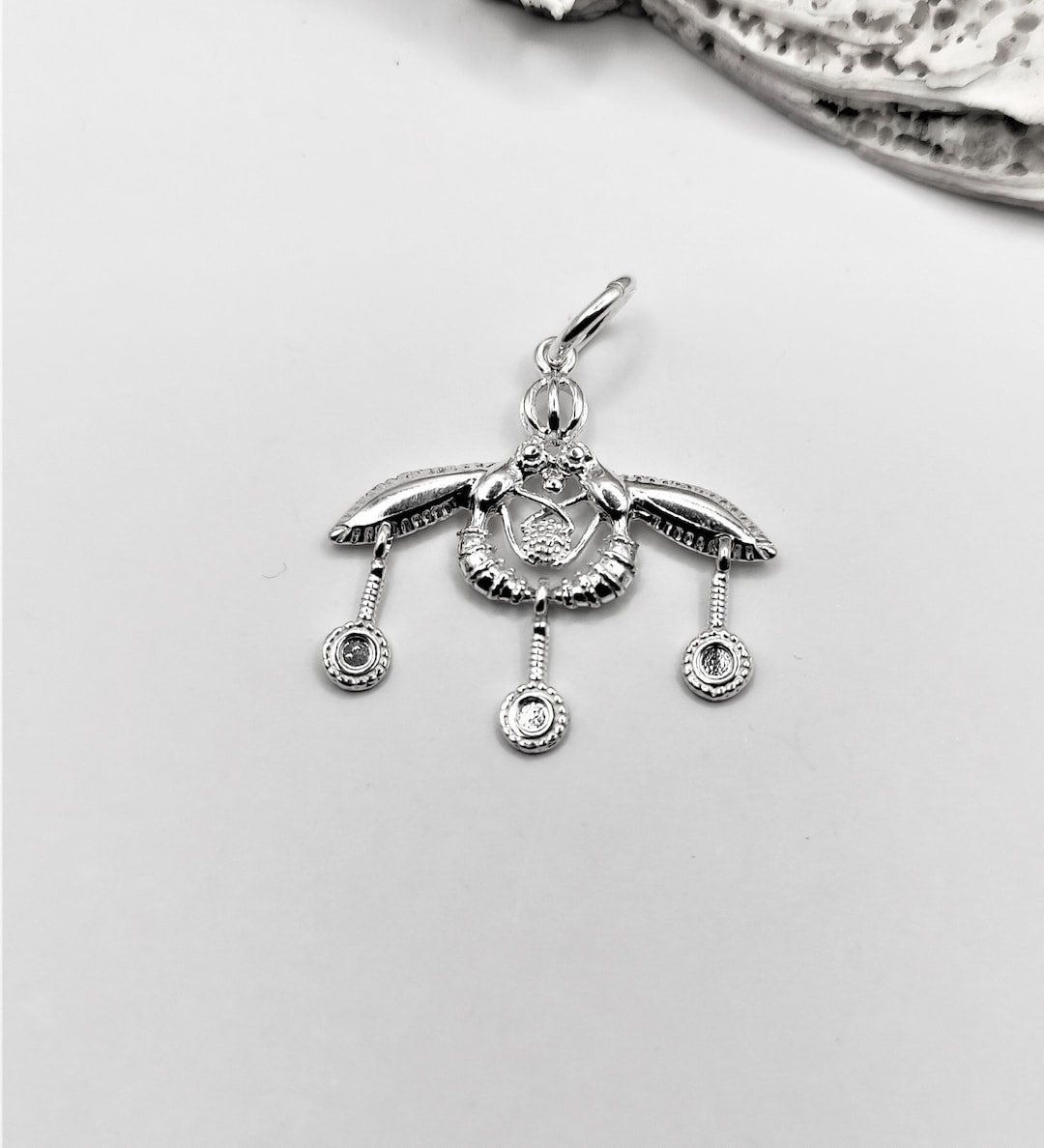 BeautifulGreekStatues Malia API Minoico cretese Pendente Spilla Argento Sterling 925 Fatto a Mano museo