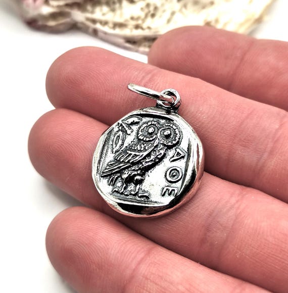 Collana Con Ciondolo In Argento Sterling Con Moneta Greca - Foto 4