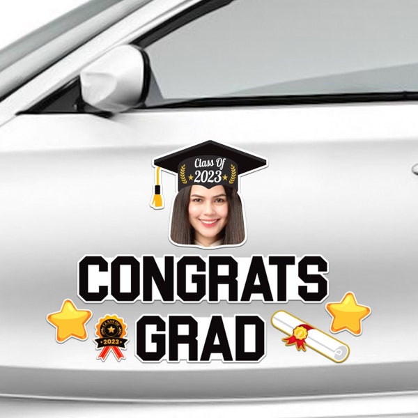 Grad Car Decal 2023 Etsy