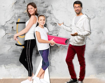 Custom Life Size Coroplast Cutouts of Any Photograph, Personalized Full Body Standees, Lifesize Standup Great for Parties and Special Events