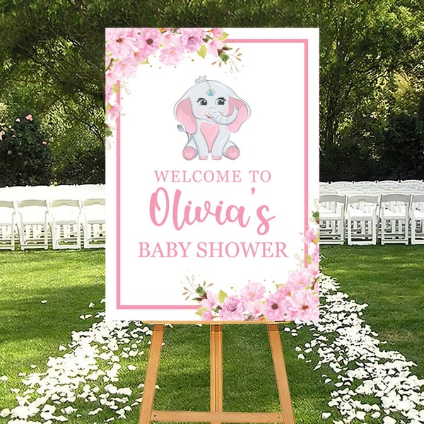 Custom Baby Shower Foam Board Poster Sign, Baby Shower Custom Printing Foamcore Sign, Welcome Sign, Announcement Sign Personalized Foamcore