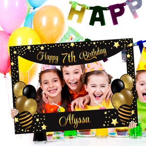 Personalized Selfie Frame 36&quot; X 24&quot;, Birthday Selfie Frame, Birthday Photo Prop, Custom Selfie Frame, Photo Booth Prop, Birthday Party
