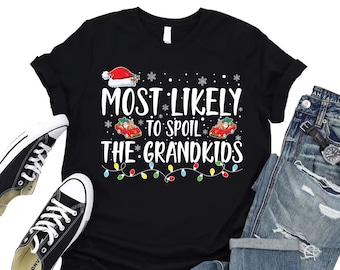 Custom Most Likely To Christmas Shirt, Family Christmas Shirt, Funny Christmas Shirt, Most Likely Shirt, Unisex Matching Christmas Shirt