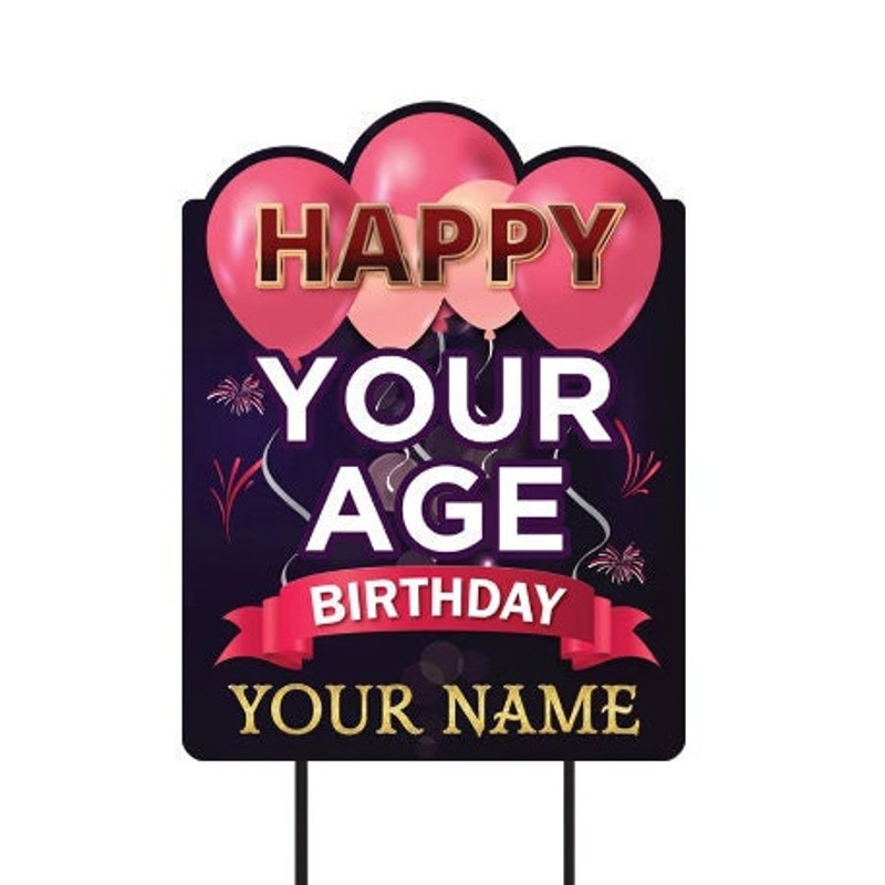 Birthday Yard Signs Near Me